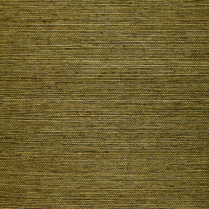 Schumacher Ningbo Sisal Olive Wallpaper Sample 524316