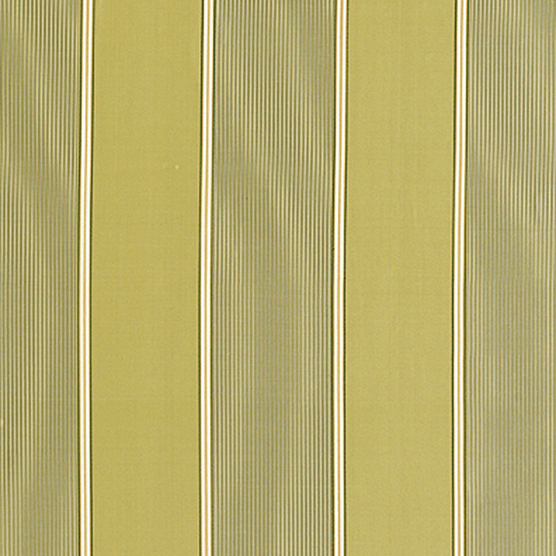 Schumacher Sophia Silk Stripe Willow Fabric 52711