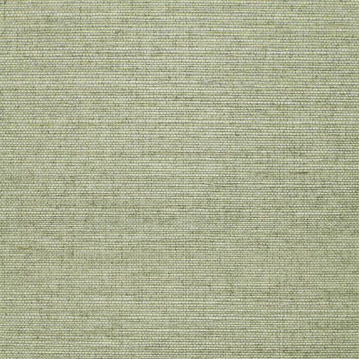 Schumacher Osan Sisal Aqua Wallpaper Sample 529631