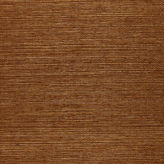 Schumacher Osan Sisal Dark Camel Wallpaper 529633