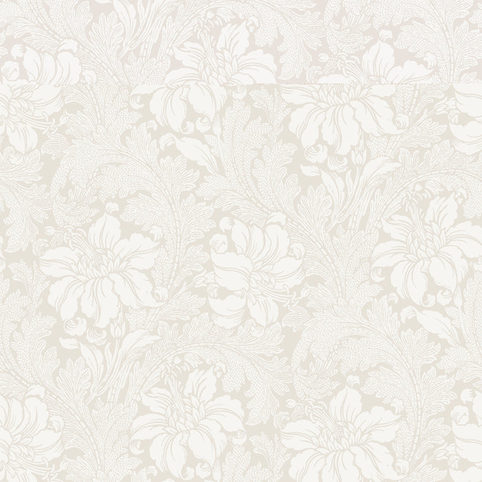 Schumacher Acanthus Garden Bone Wallpaper 5352