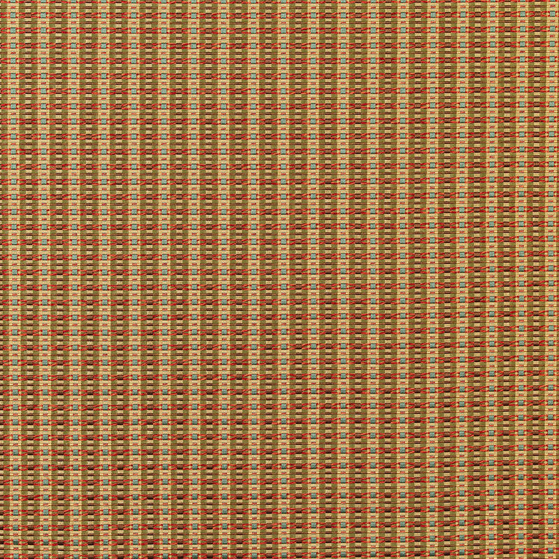 Schumacher Belvedere Weave Berry Fabric 54030