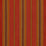 Schumacher Sinclair Chenille Stripe Rouge Fabric Sample 54060