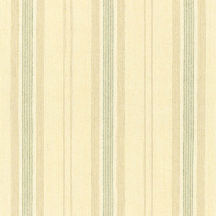 Schumacher Sagaponic Linen Stripe Linen Fabric 54150