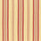 Schumacher Sagaponic Linen Stripe Berry Fabric Sample 54153