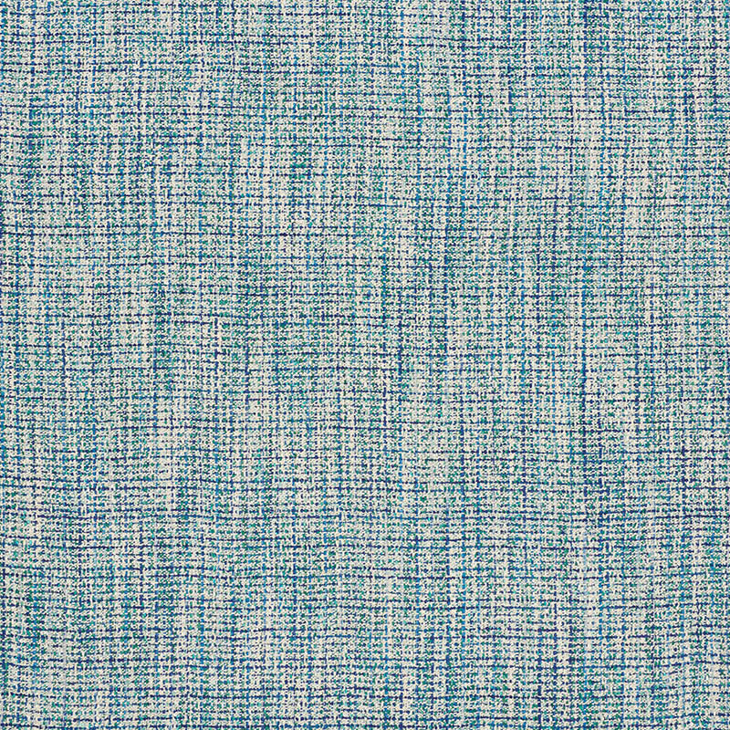 Schumacher Babe's Tweed Peacock Fabric 54236