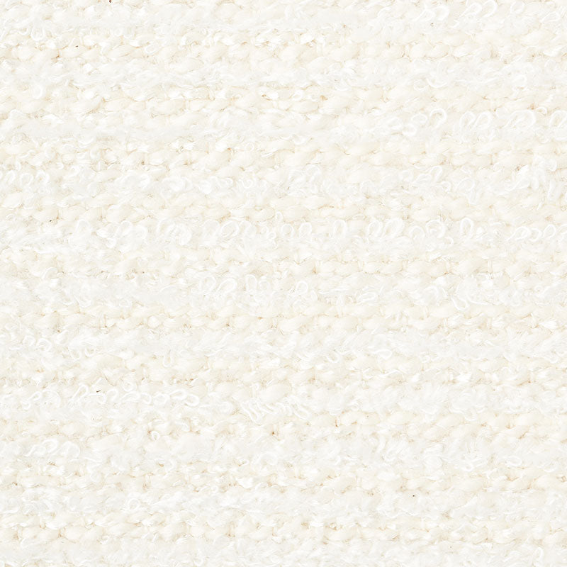 Schumacher Roma Chenille Ivory Fabric 54483