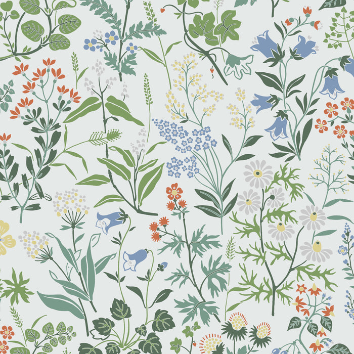 Schumacher Flora Ivory Wallpaper 5475