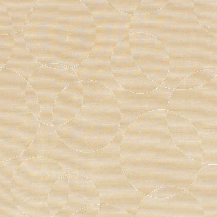 Schumacher Effervescence Moire Ivory Fabric 55380