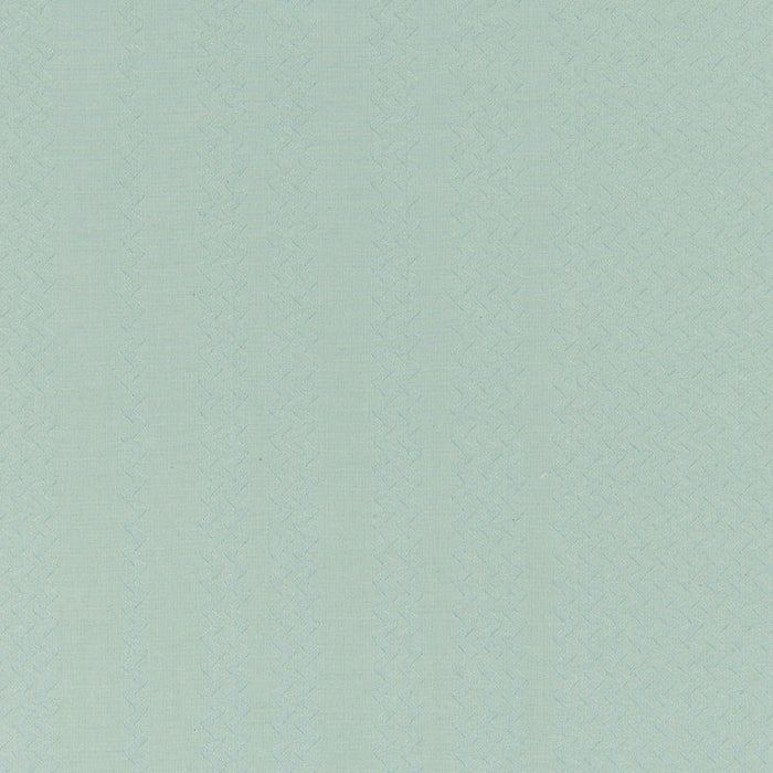 Schumacher Zig-Zag Aquamarine Fabric 55452