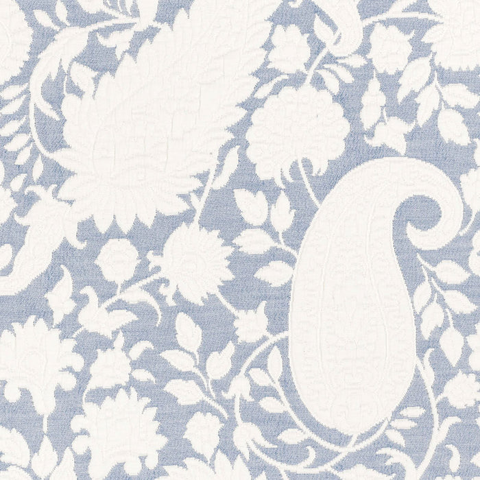 Schumacher Cachemire Cortona Delft Fabric Sample 55642