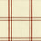 Schumacher Luberon Plaid Bittersweet Fabric 55712