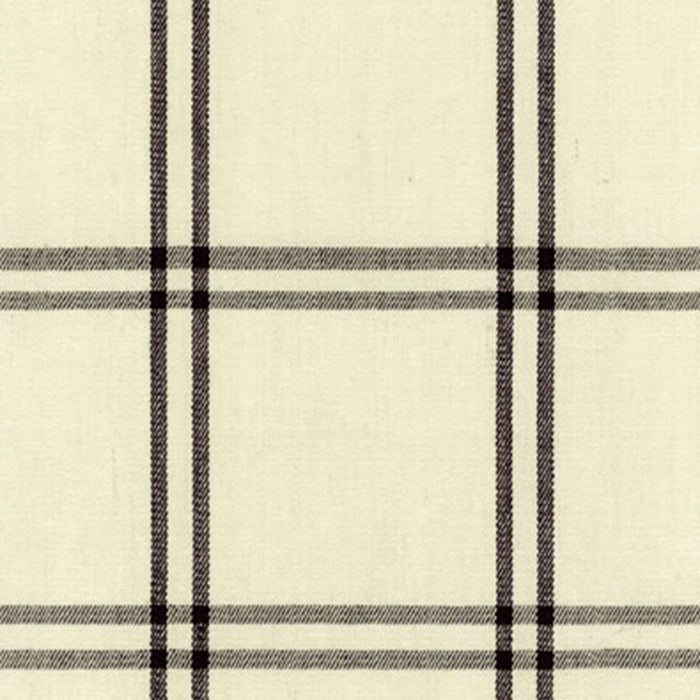 Schumacher Luberon Plaid Raven Fabric 55714