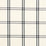 Schumacher Luberon Plaid Black Fabric 55718