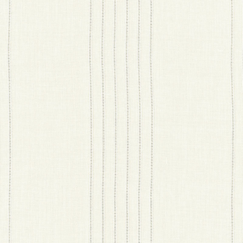 Schumacher Eleanor Sheer Stripe Cream Fabric 55790