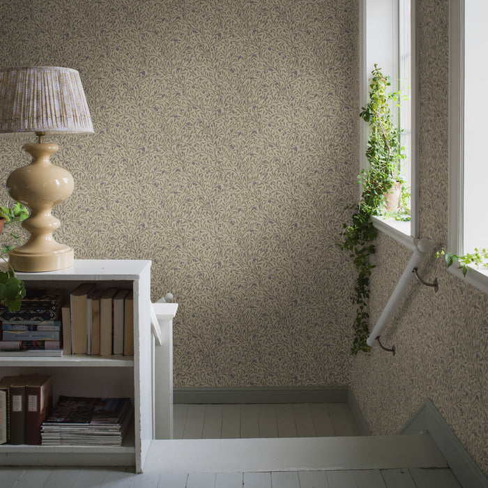 Schumacher Olivtrad Leaf And Natural Wallpaper 5704