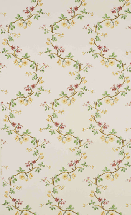 Pierre Frey Sans Papillons Corail Wallpaper FP168004