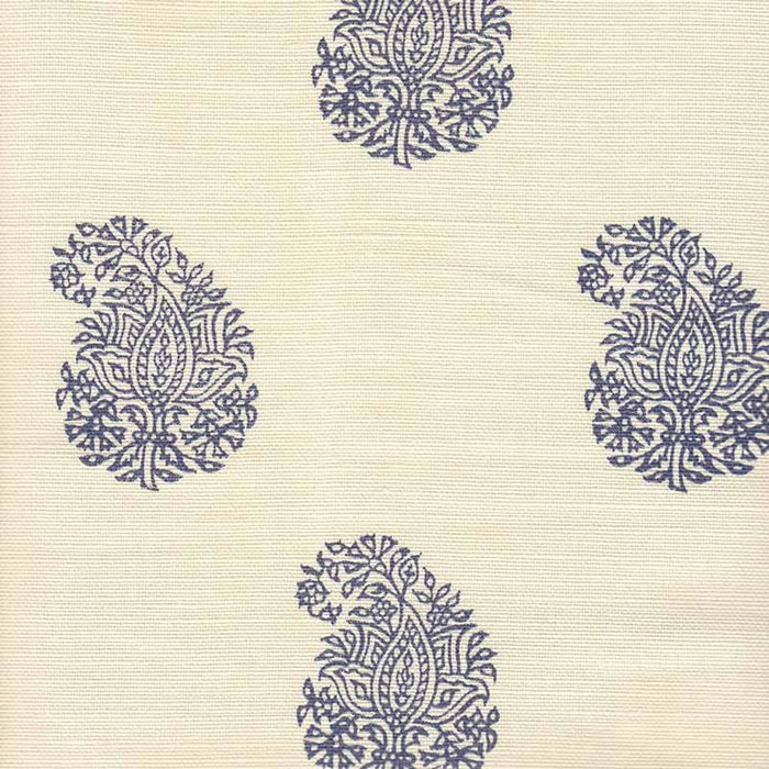 China Seas Bangalore Paisley Navy Fabric 6040-02