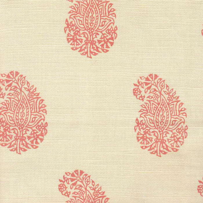 China Seas Bangalore Paisley New Shrimp Fabric Sample 6040-04