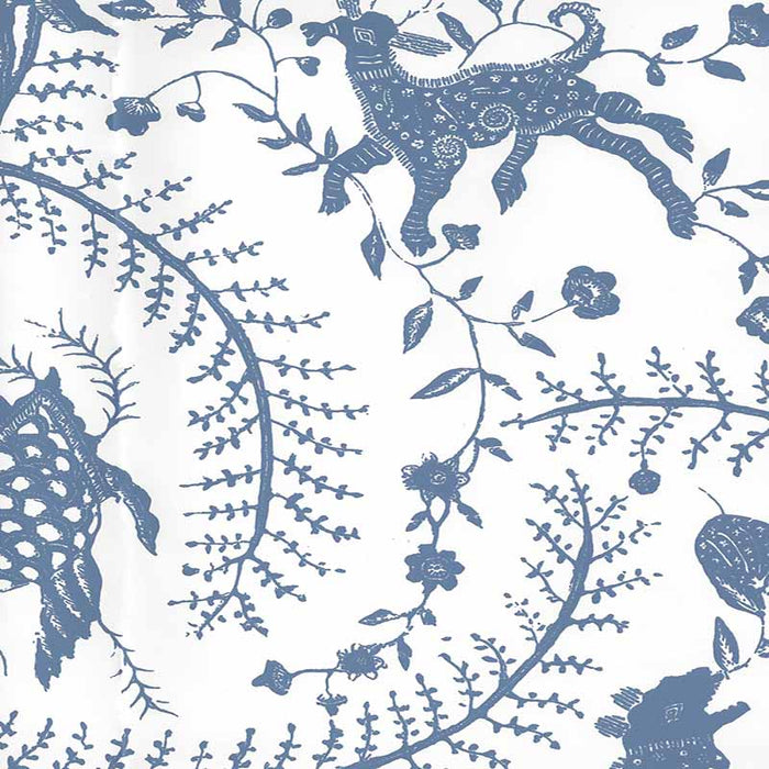 China Seas Cirebon French Blue Wallpaper Sample 608-210