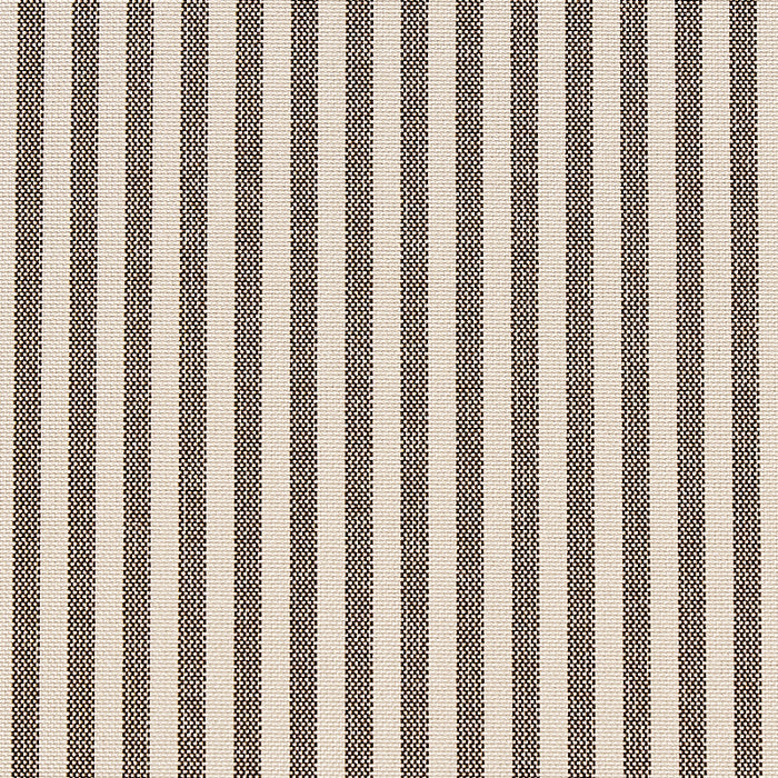 Schumacher Charee Silk Stripe Brown Fabric 60922