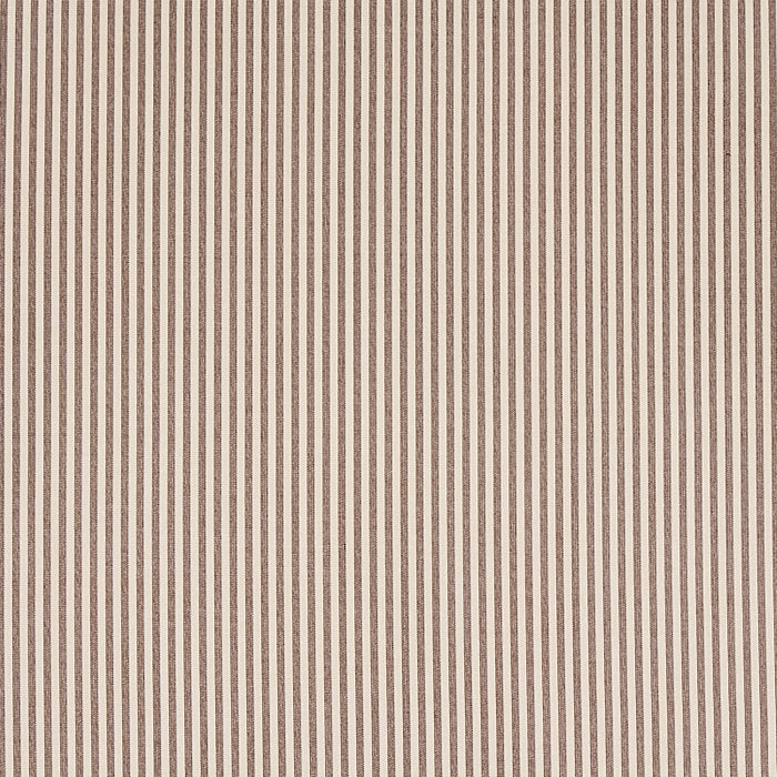 Schumacher Charee Silk Stripe Brown Fabric Sample 60922