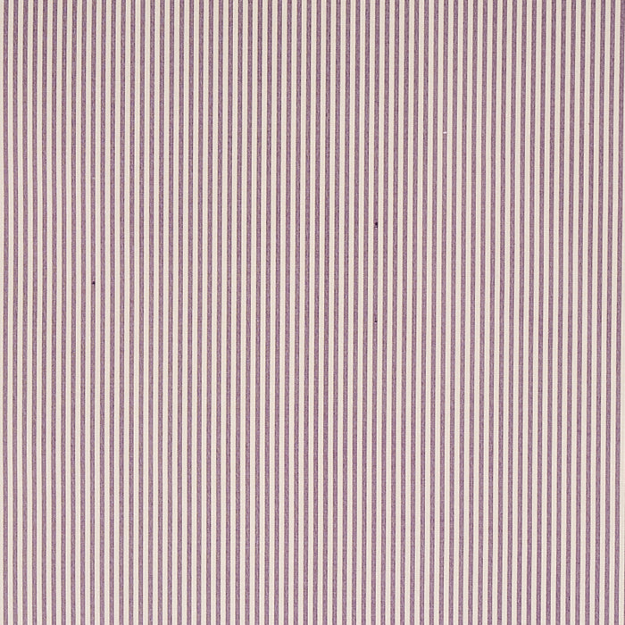 Schumacher Charee Silk Stripe Aubergine Fabric Sample 60923