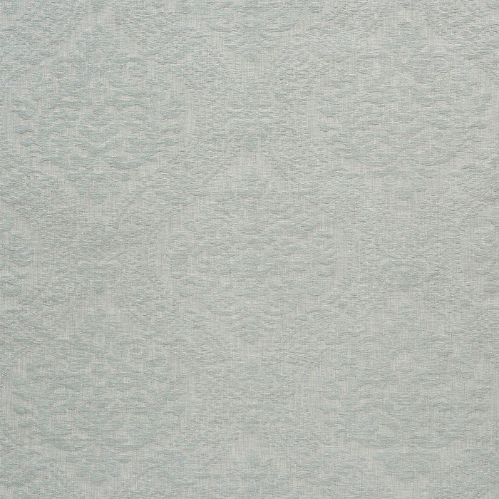 Schumacher Port Charl Chen Damask Mineral Fabric Sample 60982