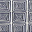 China Seas Ziggurat Navy Fabric Sample 6170-24