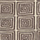 China Seas Ziggurat Brown Fabric Sample 6170-26