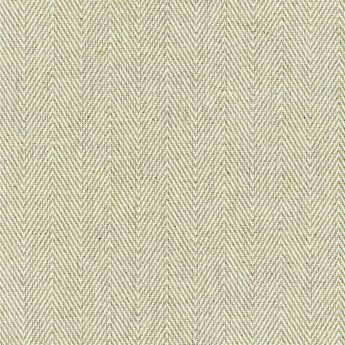 Schumacher Banbridge Herringbone Natural Fabric Sample 62040