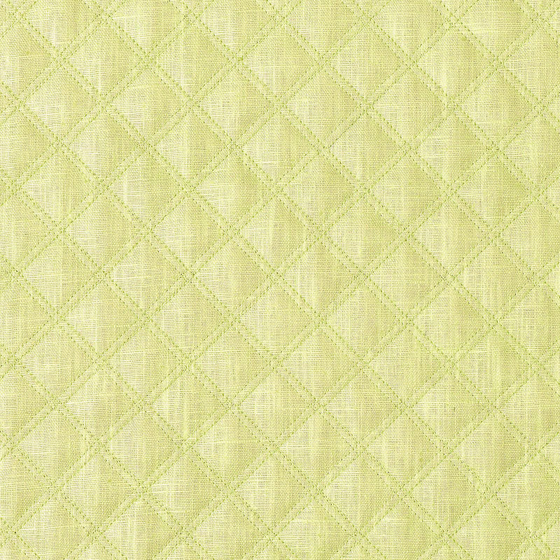 Schumacher Thayer Matelasse Linen Pear Fabric 62153