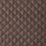 Schumacher Thayer Matelasse Linen Espresso Fabric Sample 62154