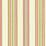 Schumacher Biella Silk Stripe Berry Fabric Sample 62181