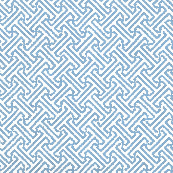 China Seas Java Petite French Blue Wallpaper Sample 622-06WWP