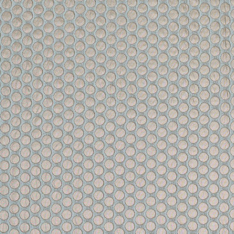 Schumacher Sprinkle Aqua Fabric 62273