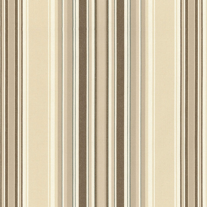 Schumacher Ridge Stripe Sand Fabric Sample 62373