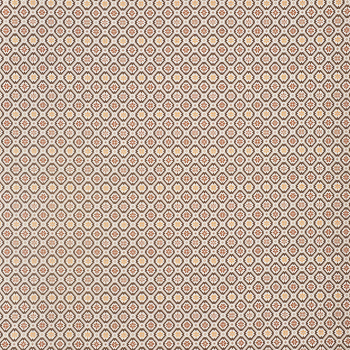 Schumacher Savonnerie Tapestry Brown Fabric Sample 62494