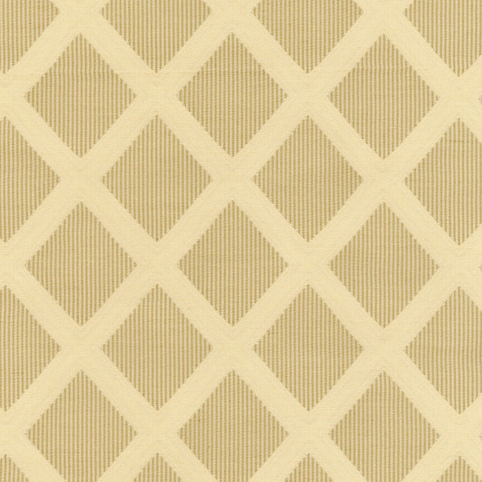 Schumacher Stafford Diamond Toffee Fabric 62603