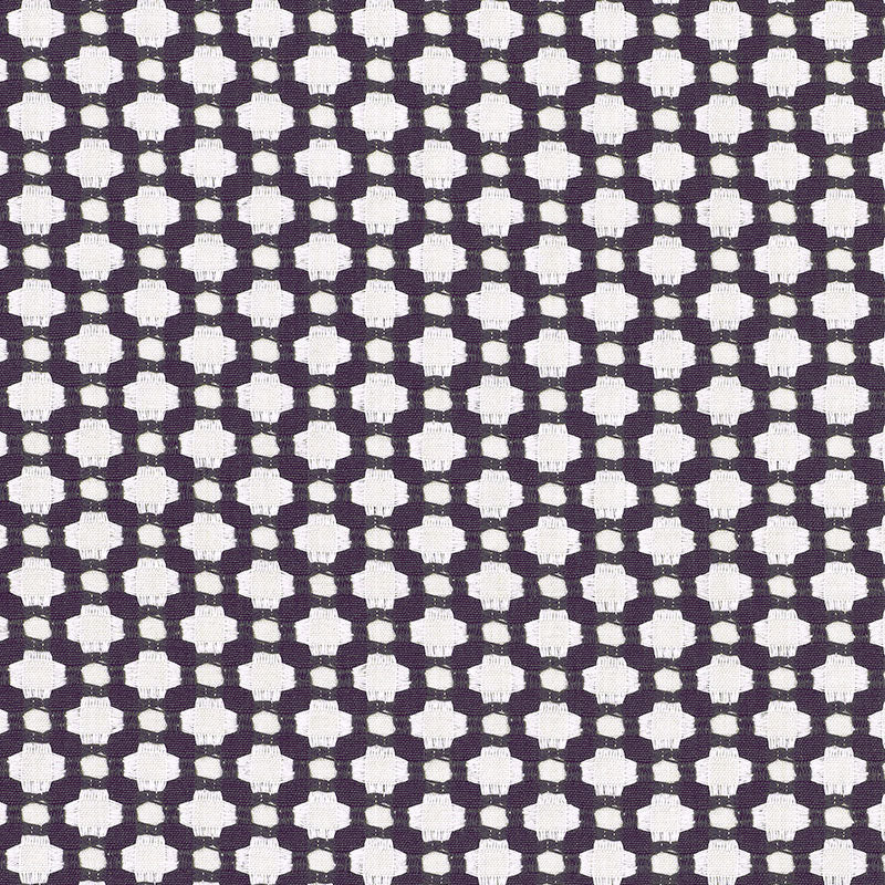 Schumacher Betwixt Charcoal/Ecru Fabric 62610