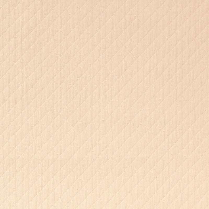 Schumacher Bryce Diamond Matelasse Ecru Fabric Sample 62710