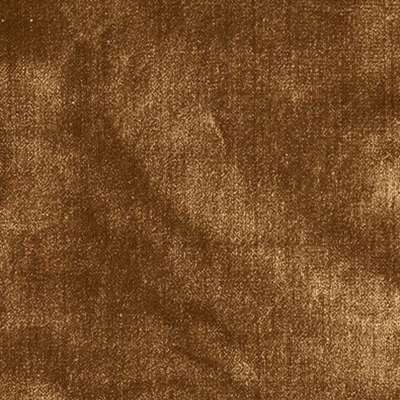 Schumacher Venetian Silk Velvet Umber Fabric 62734