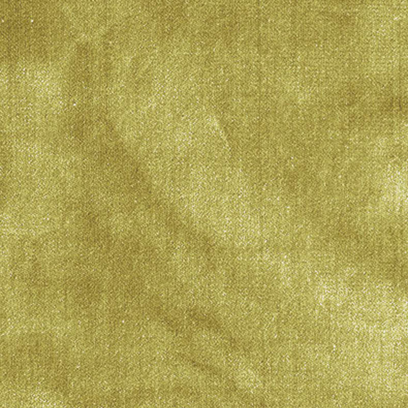 Schumacher Venetian Silk Velvet Olivine Fabric Sample 62741