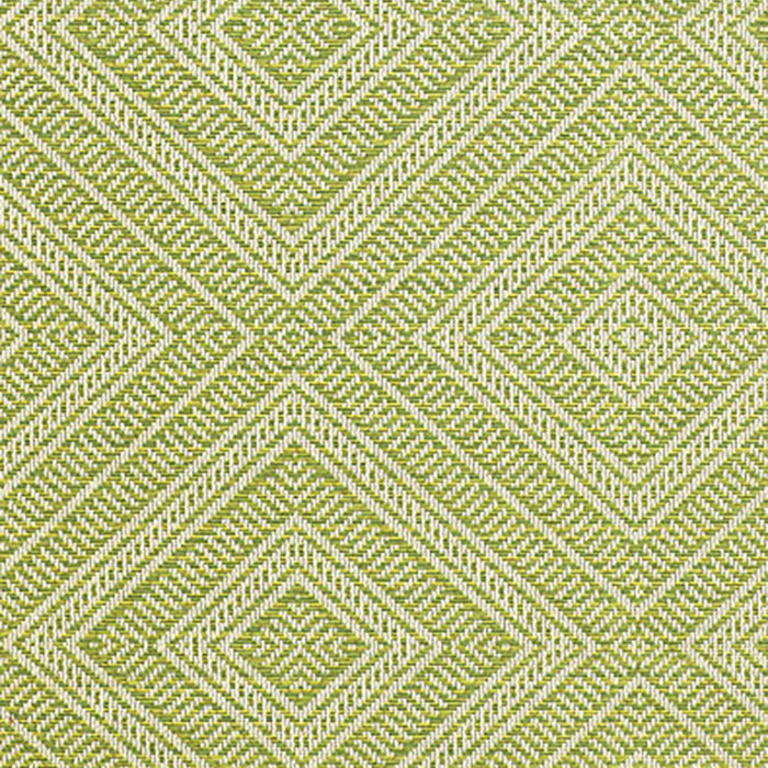 Schumacher Tortola Indoor/Outdoor Kiwi Fabric Sample 62840