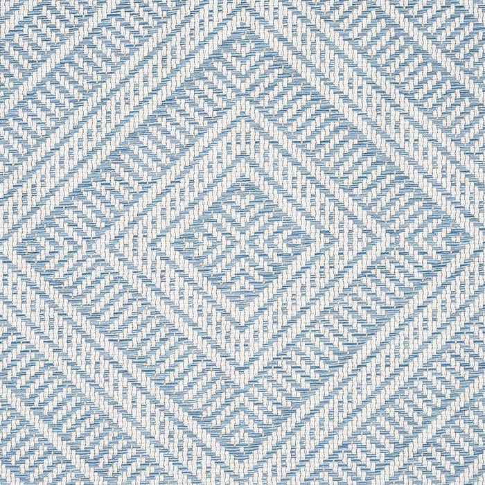 Schumacher Tortola Indoor/Outdoor Sky Fabric 62845