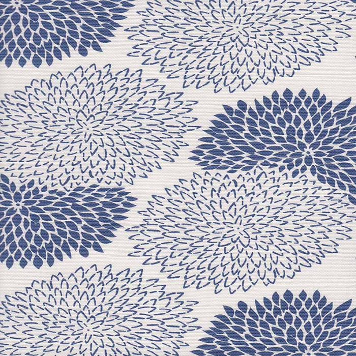 China Seas New Chrysanthemum Navy Fabric Sample 6290-10