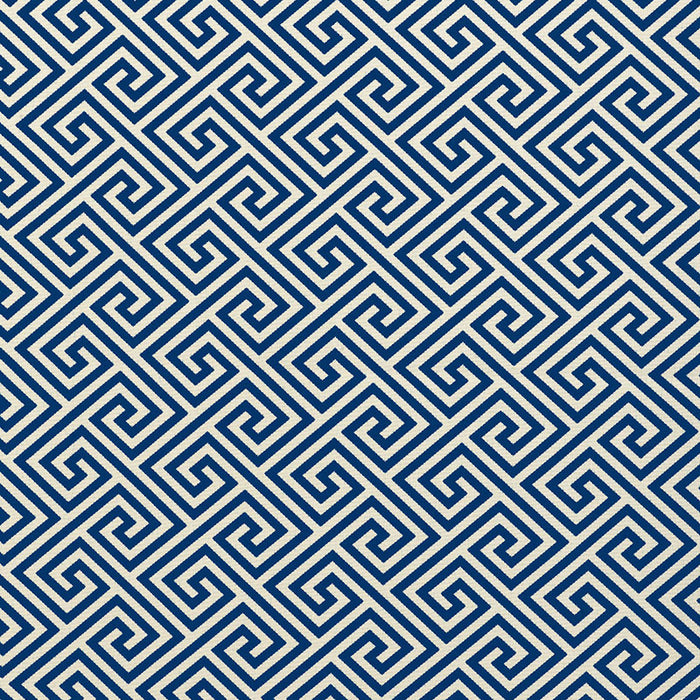 Schumacher St. Tropez Indoor/Outdoor Navy Fabric 62901