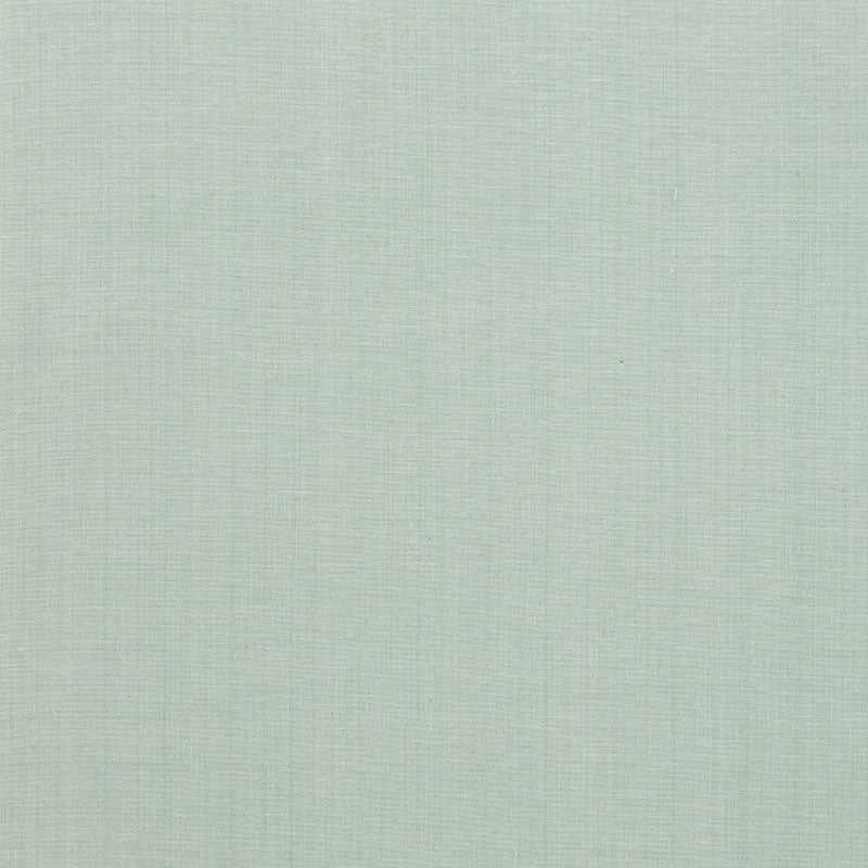 Schumacher Avery Cotton Plain Aqua Fabric 62940