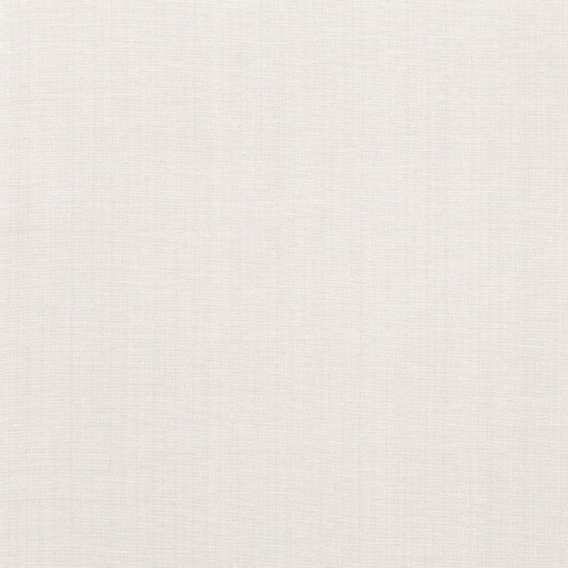 Schumacher Avery Cotton Plain White Fabric 62941