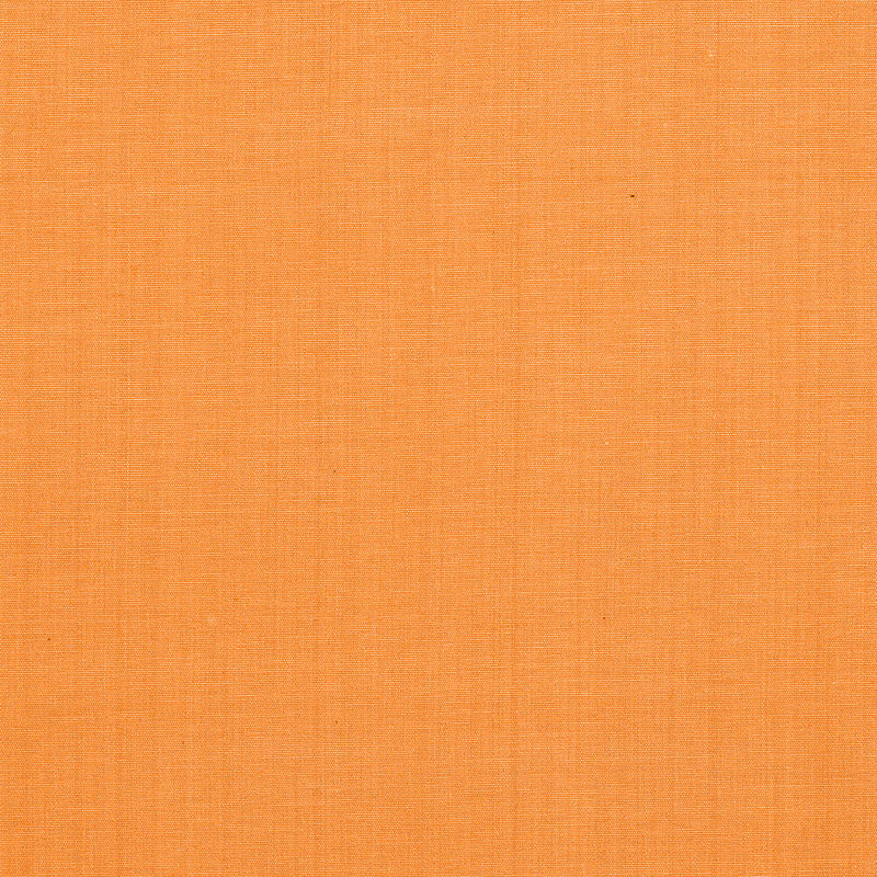 Schumacher Avery Cotton Plain Pumpkin Fabric Sample 62944